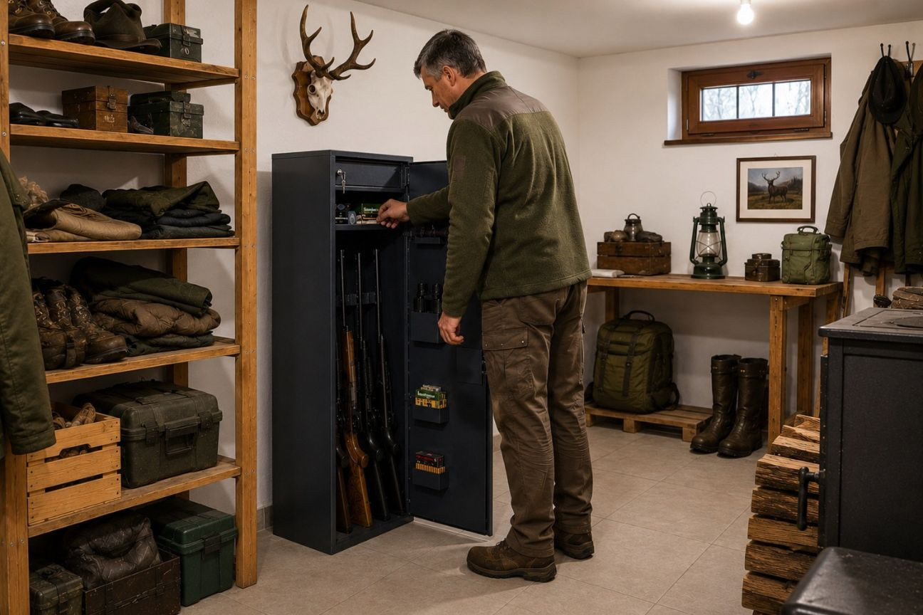 Fegyvertárolás – mit ír elő a magyar jogszabály?