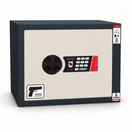 Biztonsági fegyverszekrény elektronikus zárral